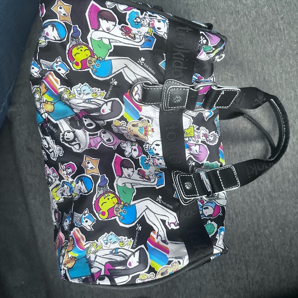 Tokidoki + le Sportsac Colorful Graphic Tote Bag